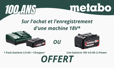 Bas 3 - OFFRE Metabo